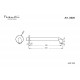 Душевая система со скрытым подключением воды G1/2 + смеситель для душа встраиваемый + излив, Feramolli Sole SCN10, никель