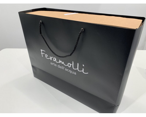 Душевой комплект Feramolli Ele BL703-12 (30см.), черный