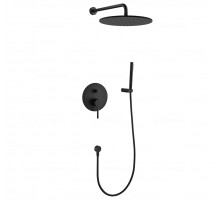 Душевой комплект Feramolli Ele BL701-12 (30см.), черный