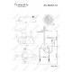 Душевой комплект Feramolli Ele BL701-12 (30см.), черный