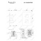 Термостатический смеситель скрытого монтажа на 3 потока Feramolli Termostato BL609T3W, черный