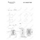 Термостатический смеситель скрытого монтажа на 3 потока Feramolli Termostato BL607T3W, черный