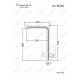 Смеситель для кухни под фильтр Feramolli Ele BL508, черный