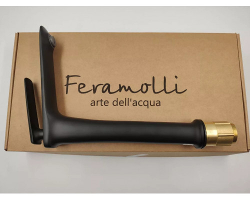Смеситель для раковины Feramolli Adige BL671H, черный