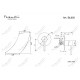 Смеситель для раковины встраиваемый Feramolli Ele BL650, черный
