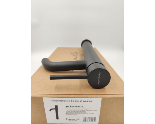 Смеситель для раковины Feramolli Ele BL647H, черный