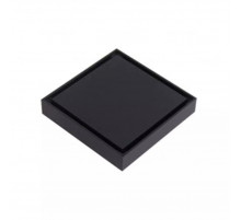 Трап для душа 10x10cm Feramolli Cubo BL065, черный