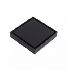 Трап для душа 10x10cm Feramolli Cubo BL065, черный
