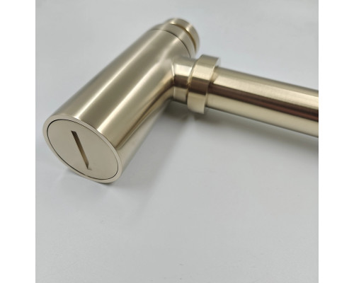 Сифон для раковины Feramolli Sole S087GL, золото шампань