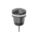 Донный клапан для раковины без перелива Feramolli Sole S083GB, графит