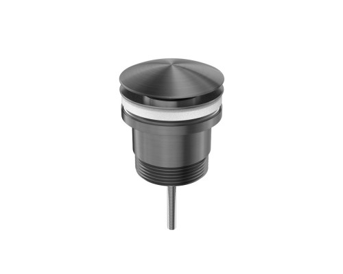 Донный клапан для раковины без перелива Feramolli Sole S083GB, графит