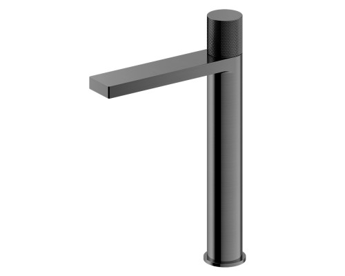 Высокий Смеситель для раковины Feramolli Dante GS8822SH, графит