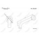 Настенный поворотный излив Feramolli Ele BL026, черный