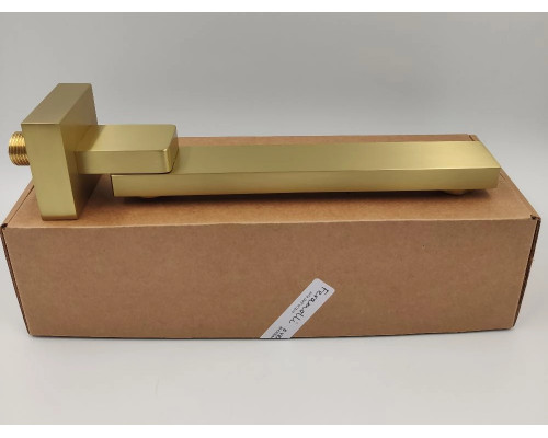 Настенный поворотный излив Feramolli Cubo GL024, золото