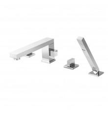 Смеситель на борт ванны Feramolli Cubo CL277, хром