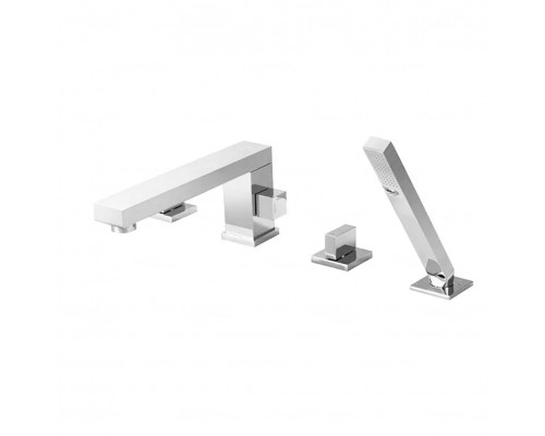 Смеситель на борт ванны Feramolli Cubo CL277, хром
