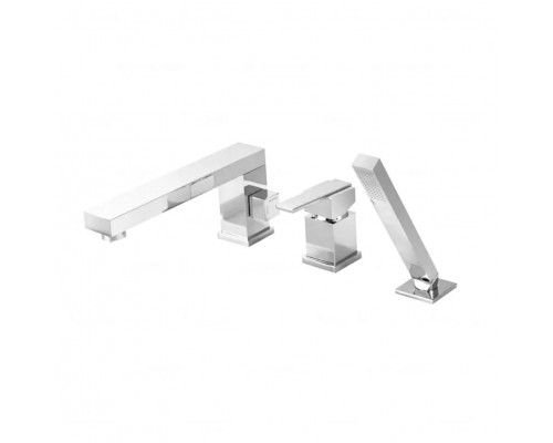 Смеситель на борт ванны Feramolli Cubo CL275, хром