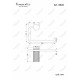 Бумагодержатель Feramolli Sole S304GL, золото шампань