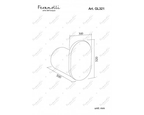 Крючок для полотенец Feramolli Piave GL321, золото