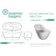 Ванна из литьевого мрамора Marmo Bagno Верона 170х80