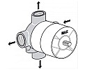 Скрытая часть Ideal Standard A2391NU