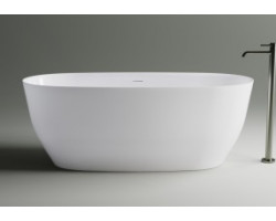 Ванна из литьевого мрамора Астра-Форм Атрия 160x75 см с интегрированным приливом