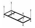 Каркас для ванны Kolpa San Tamia 180х80 4100000