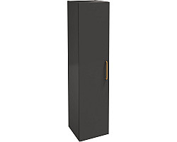 Пенал Jacob Delafon Odeon Rive Gauche EB2570G-R8-N14 подвесной L, серый антрацит