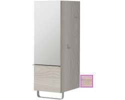 Полуколонна серый дуб с зеркальной дверцей шарниры слева Jacob Delafon Odeon Up EB893G-E71