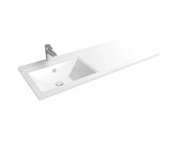 Раковина - столешница Aquanet Dolomite Персона 120 L 169618 Белая