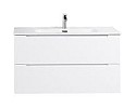 Тумба Bianco Lucido 99,6 см BelBagno Etna ETNA-1000-2C-SO-BL-P