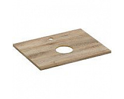 Столешница 58,5 см орех Cersanit Wood A64187