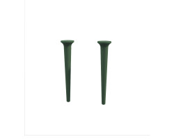 Ножки для шкафчика, комплект 2 штуки, высота 43 см CEZARES 40445 Verde opaco