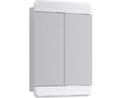 Зеркальный шкаф 60x85 см белый глянец Aqwella Corsica Kor.04.06