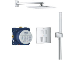 Душевой комплект 230 мм Grohe Grohtherm Cube 34741000