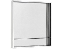 Зеркало 60x85 см белый матовый Акватон Ривьера 1A238902RVX20