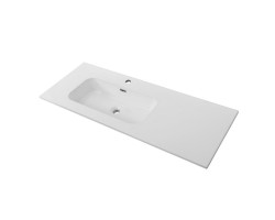 Керамическая раковина, чаша слева 1210x460x170 CEZARES CZR-8095-120-L