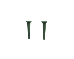 Ножки для шкафчика, комплект 2 штуки, высота 29 см CEZARES 40436 Verde opaco