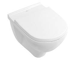 Унитаз подвесной Villeroy & Boch O.Novo 5660H101 с сиденьем микролифт, альпийский белый