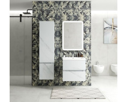 Шкаф подвесной Art&Max TECHNO 160 см Монти мрамор правый AM-Techno-1600-AC-SO-MR960-R