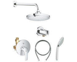 Душевой комплект 180 мм Grohe Eurosmart New 124440