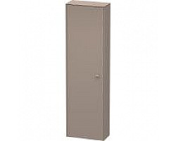 Пенал подвесной тауп матовый L Duravit Brioso BR1321L1091