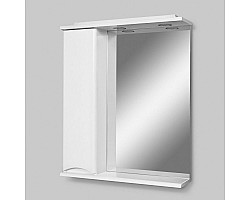 Зеркальный шкаф 65x75 см белый глянец L Am.Pm Like M80MPL0651WG