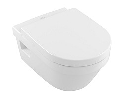 Унитаз подвесной Villeroy & Boch Omnia Architectura 5684HR01 безободковый, с сиденьем микролифт, альпийский белый