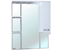Зеркальный шкаф 72,5x100,1 см белый глянец R Bellezza Дрея 4611312001010
