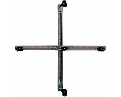 Каркас для душевого поддона Cezares Tray SMC 100x100 TRAY-M-R-100-ML Хром