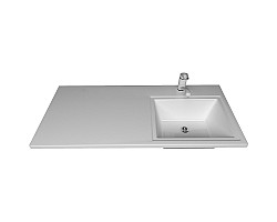 Раковина Style Line Estetus Даллас 100 R СС-00002392 с местом под стиральную машину Белая