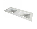 Раковина Cezares 120 50135 двойная Bianco