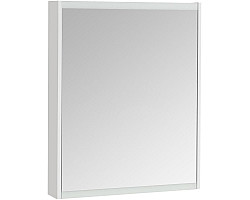 Зеркальный шкаф 65x81 см белый глянец L\/R Акватон Нортон 1A249102NT010