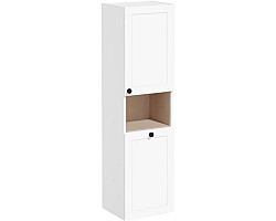 Пенал VitrA Root Classic 68524 подвесной R, с бельевой корзиной, белый матовый